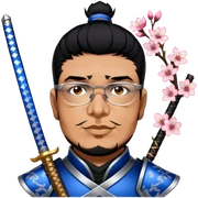Samurai Warrior sticker