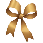Bow sticker