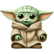 Baby yoda sticker