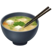 Miso soup sticker