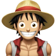 Monkey D Luffy sticker