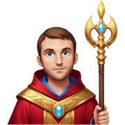 Crimson Spellbinder sticker