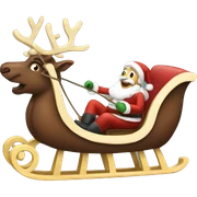 sleigh sticker