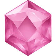 Pink crystal  sticker