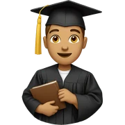 bold graduate sticker