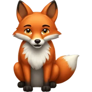 Fox sticker