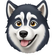Husky sticker