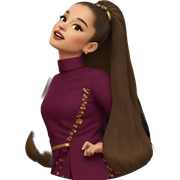 girl in traditional attire sticker