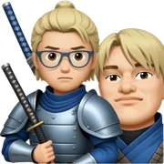 Samurai Defender sticker