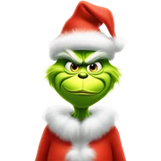 The grinch sticker