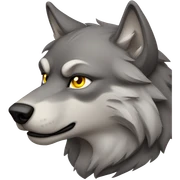 Alfa wolf sticker