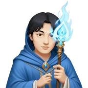 Veiled Spellcaster sticker