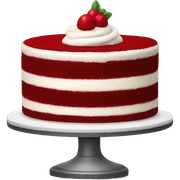 red velvet cake sticker