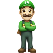 Luigi sticker