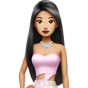 glamorous asian barbie  sticker