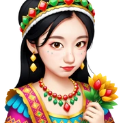 Colorful Parade Participant sticker