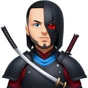 Shadow Samurai sticker