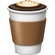 Coffe cup sticker