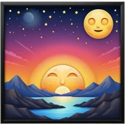 🌙🌄 sticker
