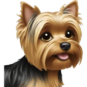 Yorkie  sticker