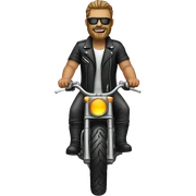 biker emoji sticker