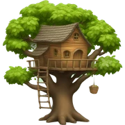 tree house sticker