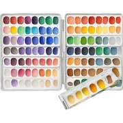 watercolor paint set sticker