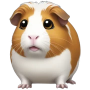 Guinea pig robot sticker
