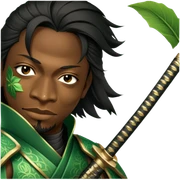Emerald Samurai sticker