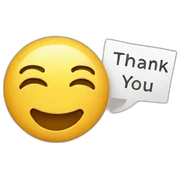 thank you sticker