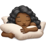 girl sleeping sticker