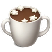 christmas hot choco sticker