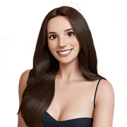 smiling couple with brown hair sticker