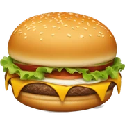 Burger  sticker