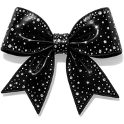 kpop stage bow with rhinestones, glossy and stylish sticker