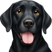 black lab sticker