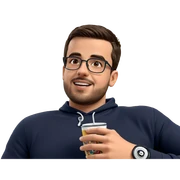 meme boy with cup indoors sticker