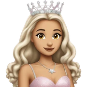Ariana grande as Glinda upland  sticker