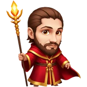 Crimson Spellbinder sticker
