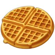 Waffle sticker