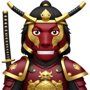 Samurai Leader sticker