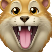 Long tongue sticker