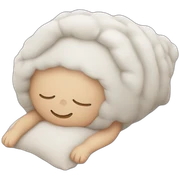 sleeping sticker