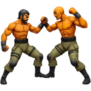 Fighting  sticker