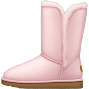 light pink uggs sticker