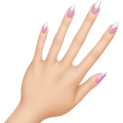 manicure sticker