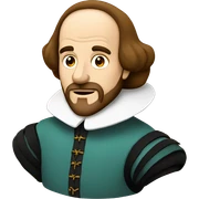 Shakespeare sticker