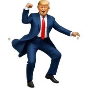 Trump dancing sticker