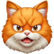 Angry Cat sticker