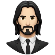 john wick  sticker